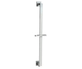 Wall Mounted Shower Rail with Bottom Outlet Integral Waterway – Rectangular